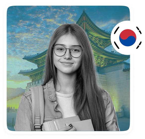 Student in South Korea